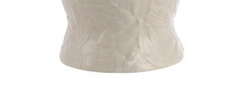 Regency Palm Leaf 31.5" Ceramic/Metal Bohemian Cottage LED Table Lamp - JONATHAN Y